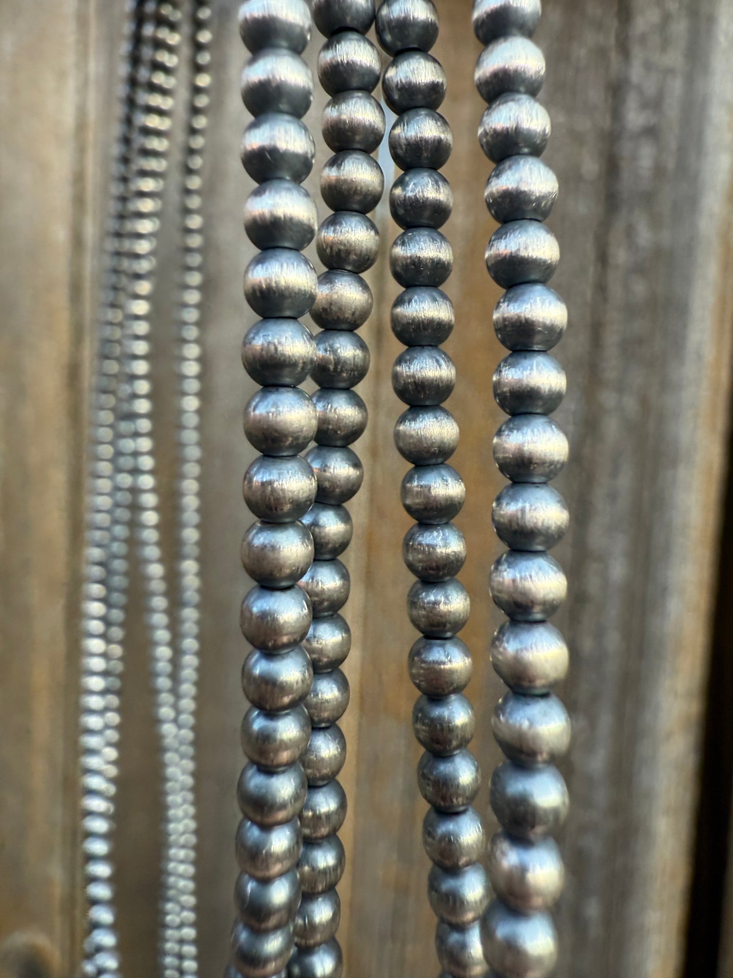 3MM Desert Pearl Sterling Silver 925 Necklace