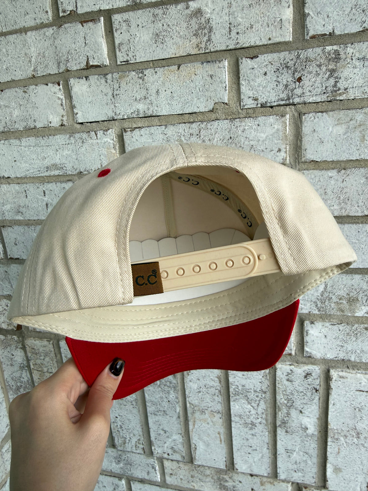 Yeehaw Red Embroidery SnapBack Hat