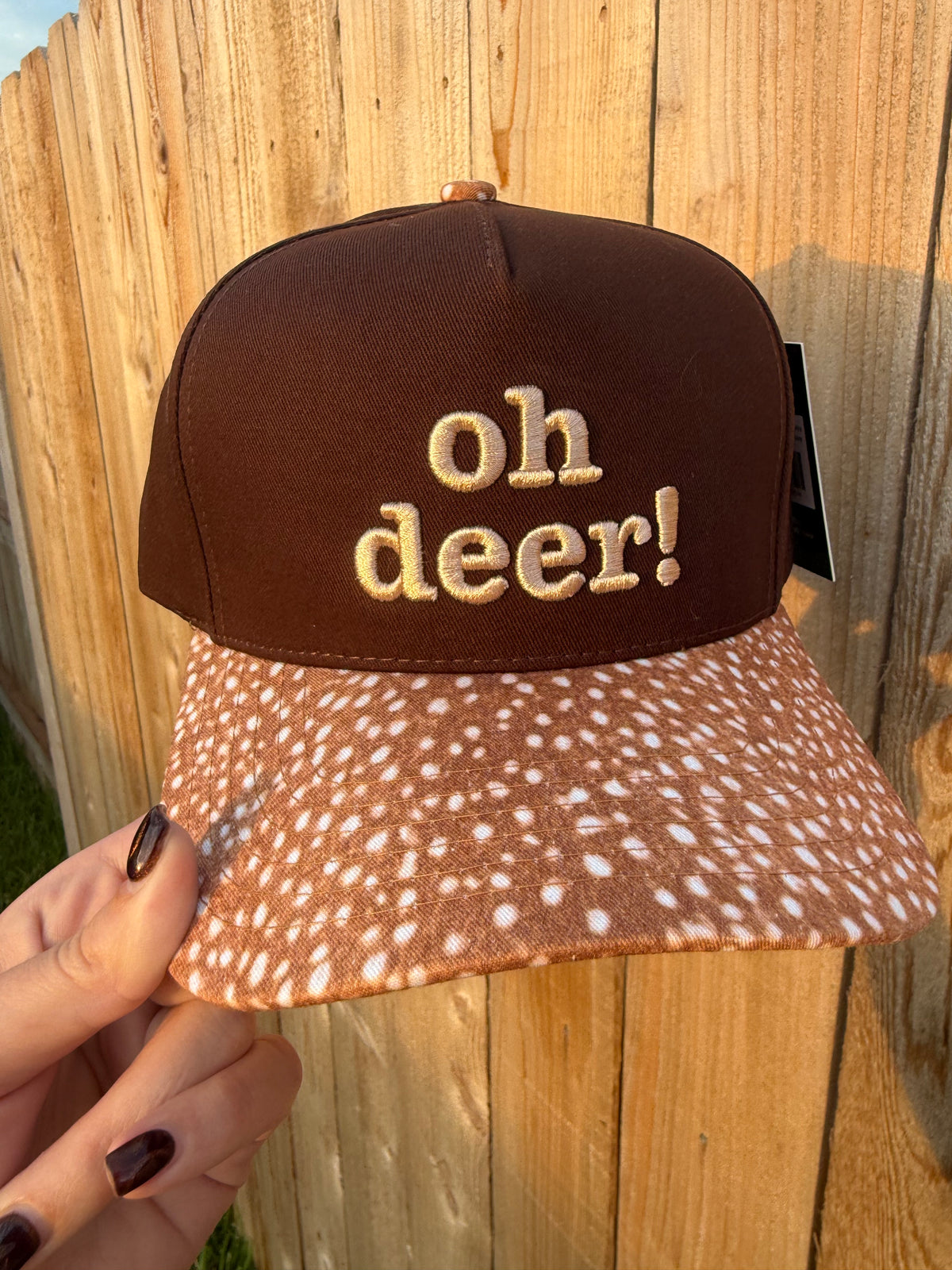 Oh Deer SnapBack Adjustable Hat