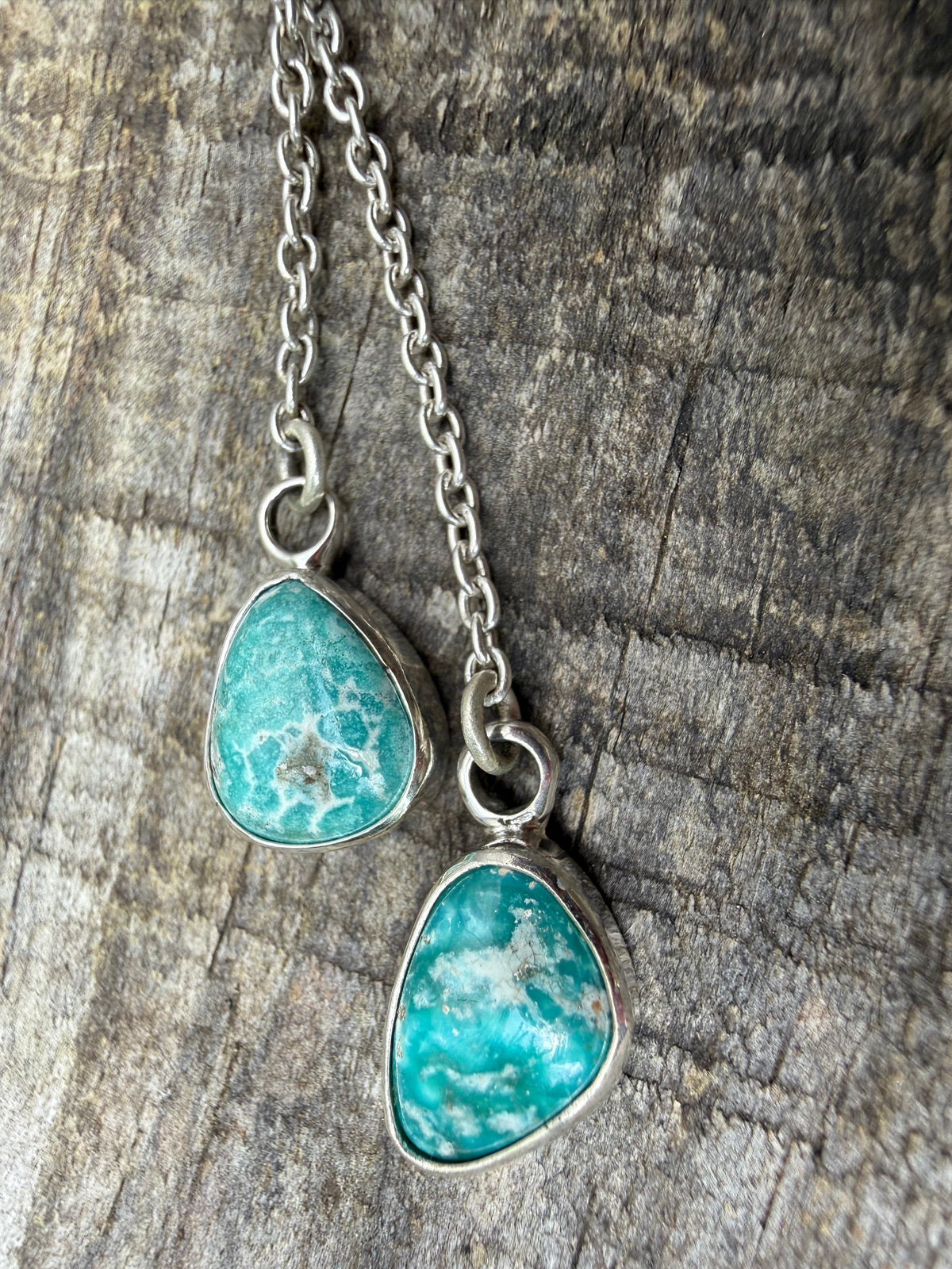 Whitewater and Palomino Desert Pearl Accent Lariat Necklace