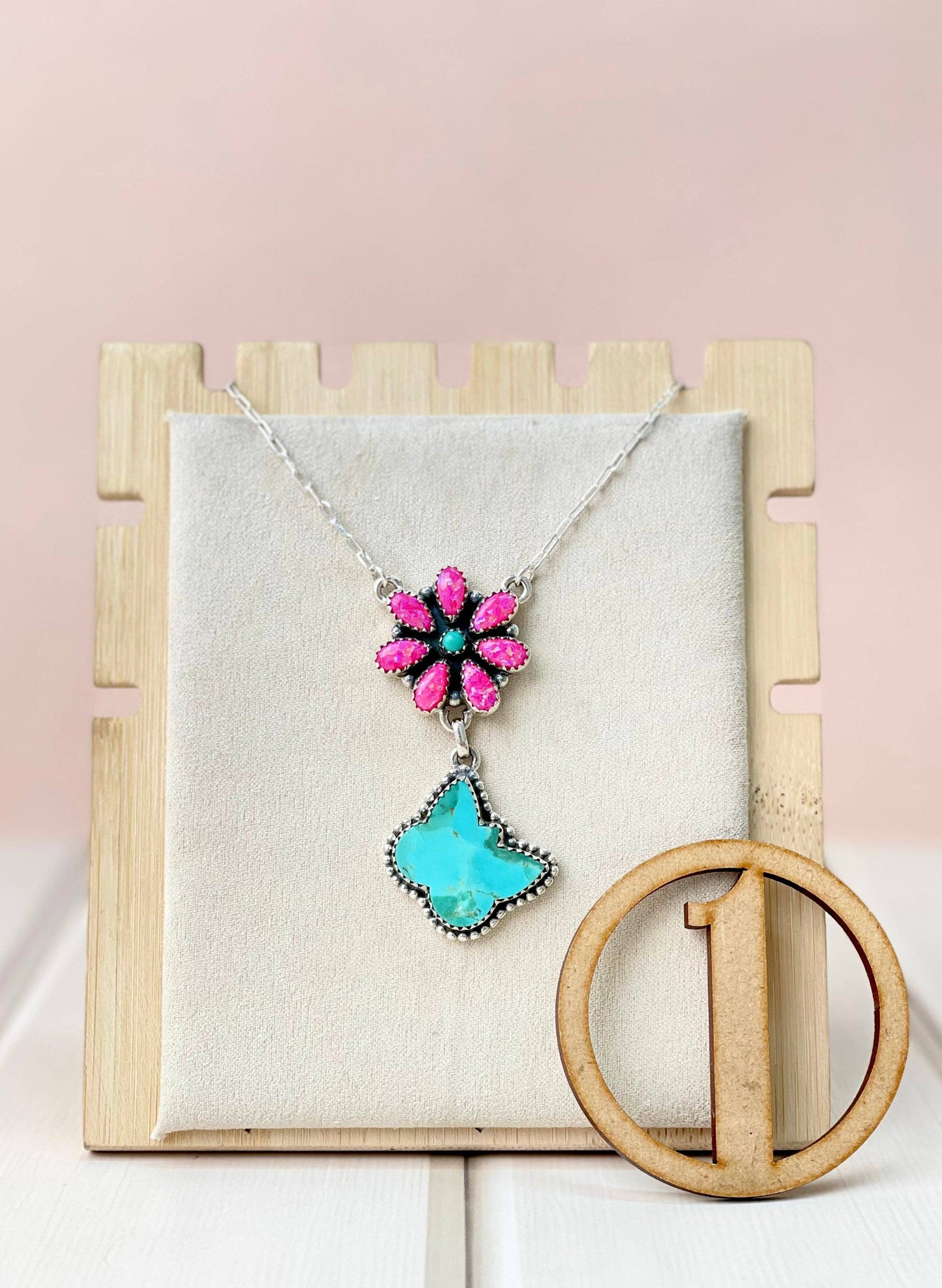 Butterfly in the Bloom Chain Pendants