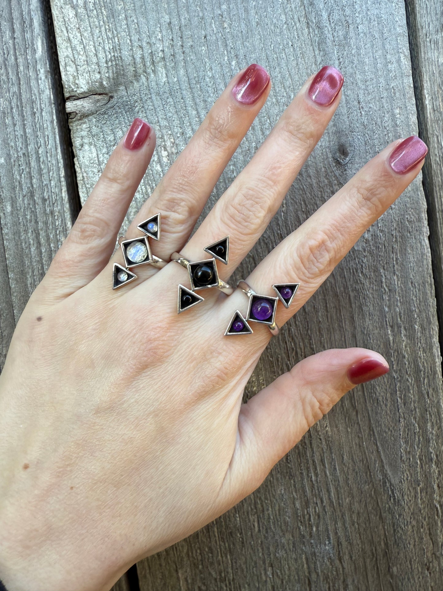 Arrow Crawler Sterling Silver 925 Ring