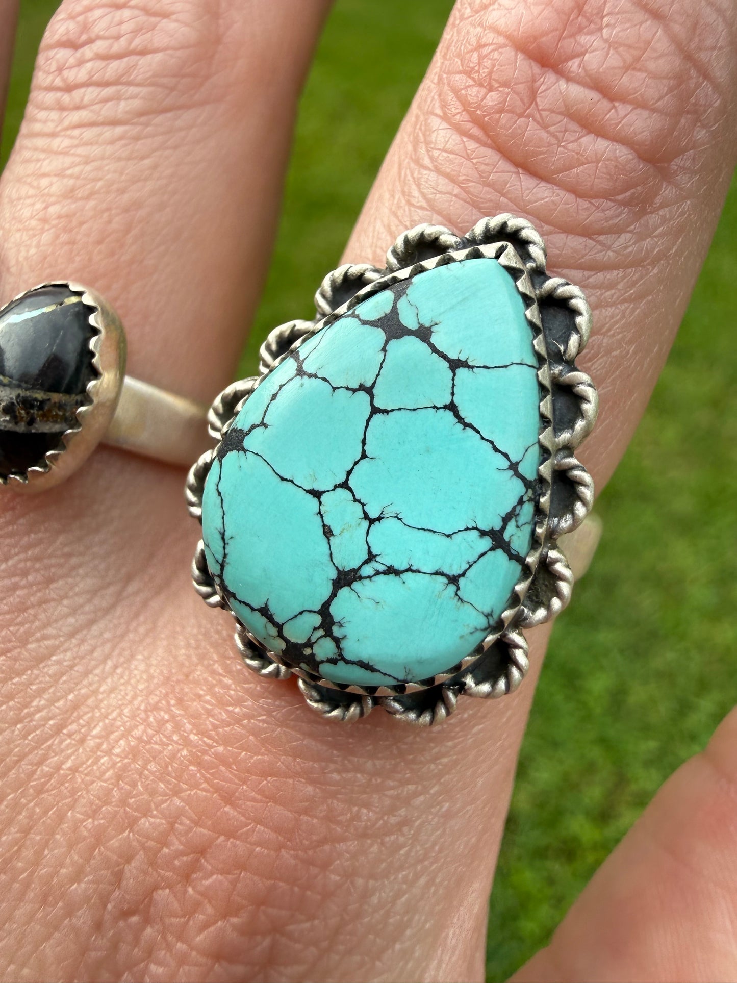 Blue Moon Turquoise Sterling Silver Ring