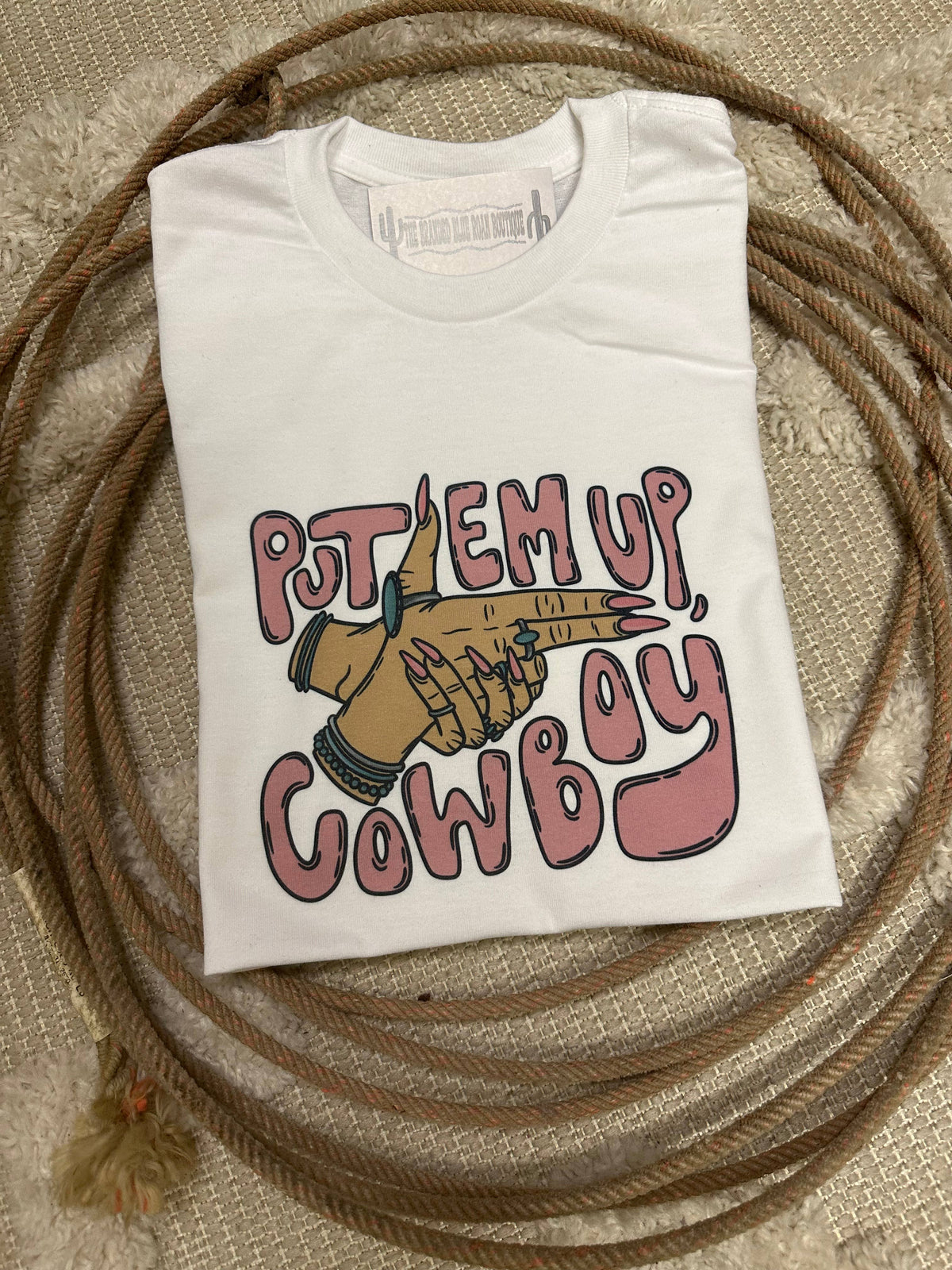 Put ‘em up Cowboy Western Comfort Colors Graphic Tee