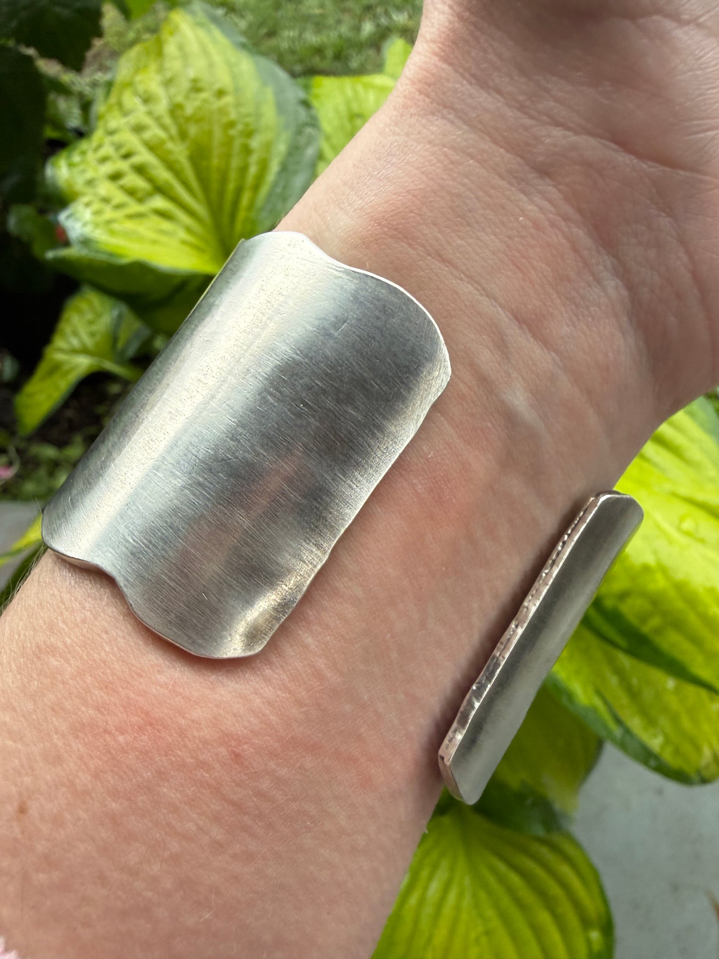 Native Navajo Multi Stone Sterling Silver Statement Cuff Chimney Butte