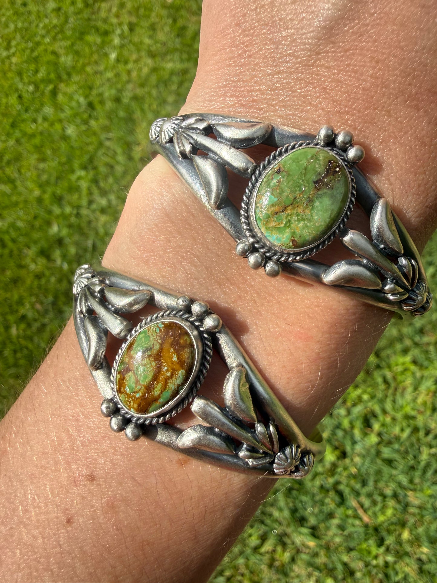 Navajo Turquoise Sterling Silver Cuff Bracelet
