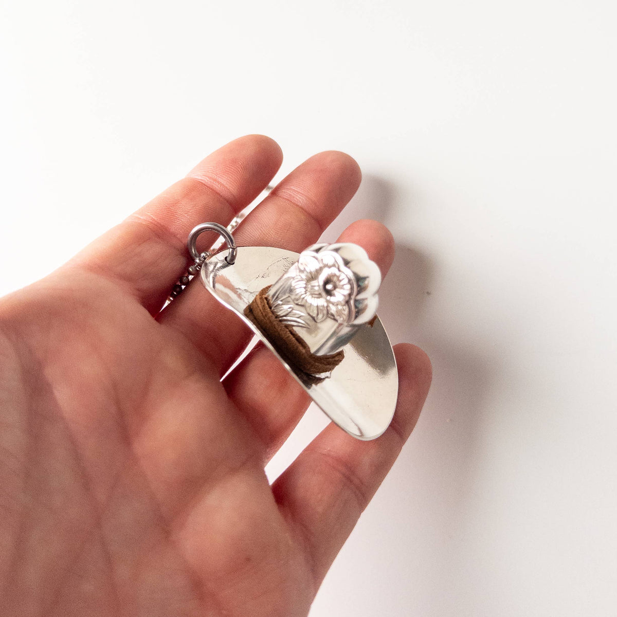 Spoon Cowboy Hat Keychain/Car Charm