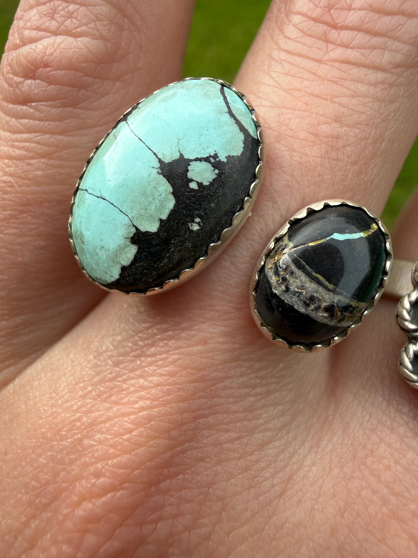 Blue Moon Turquoise Sterling Silver Ring
