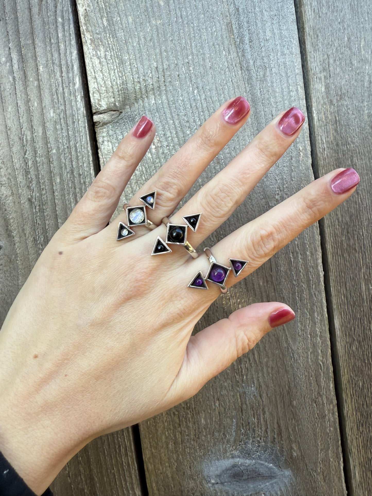 Arrow Crawler Sterling Silver 925 Ring