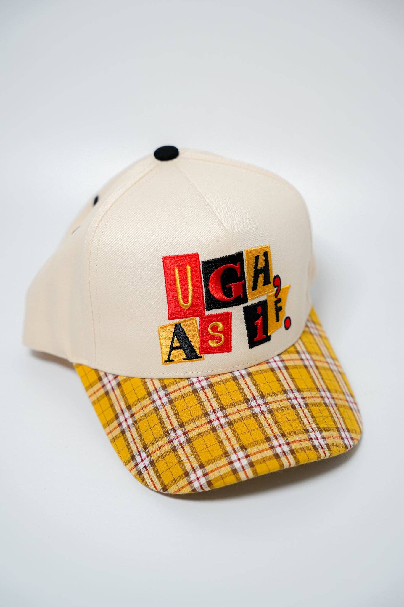 UGH AS IF Canvas Snapback Hat