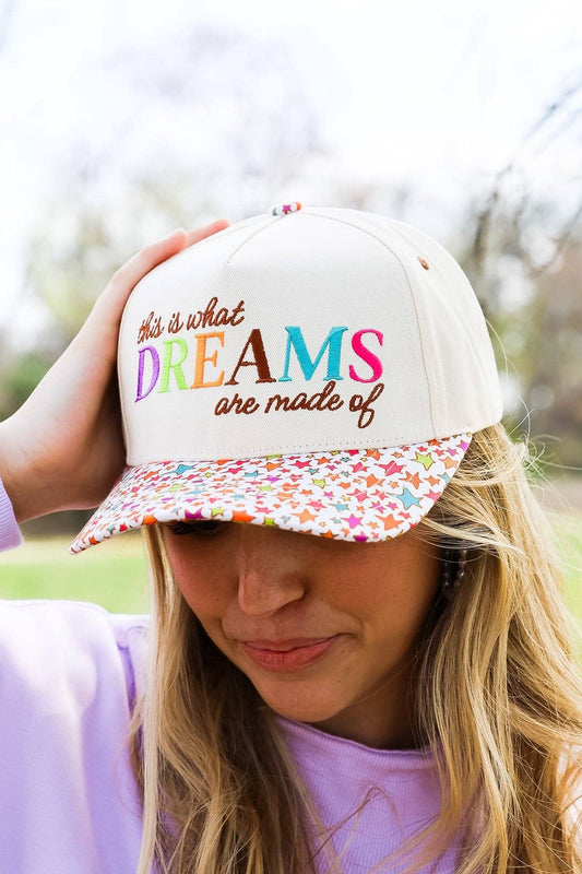 Dreams Are Made Of Canvas Snapback Hat