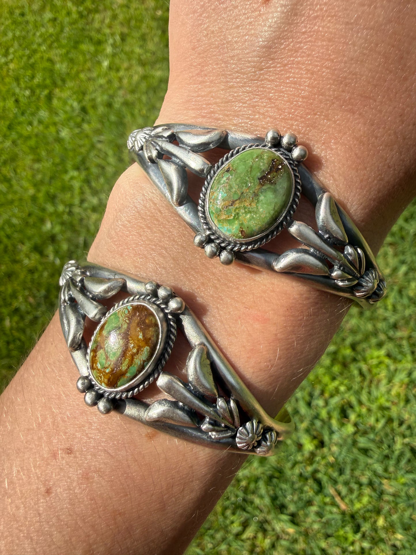 Navajo Turquoise Sterling Silver Cuff Bracelet