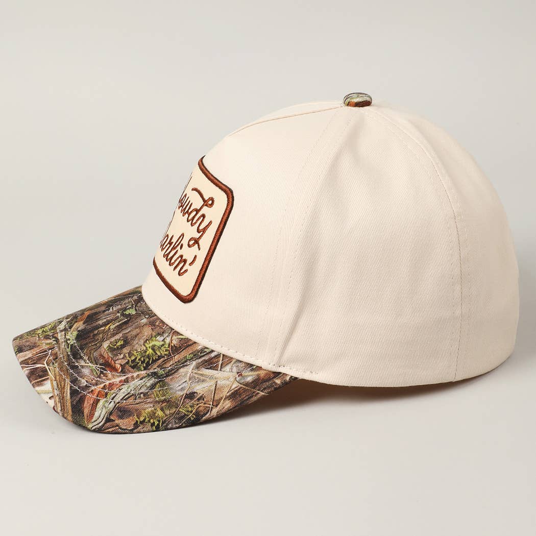 Howdy Darlin' Embroidery Patch Hat