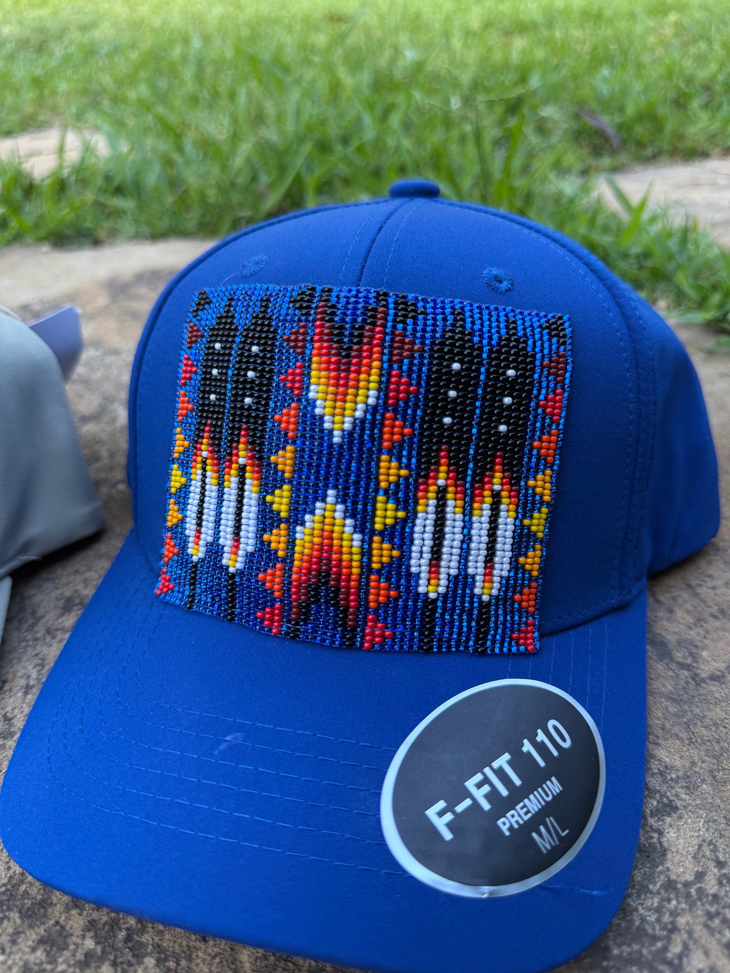 Native Beadwork Fitted SnapBack Hat