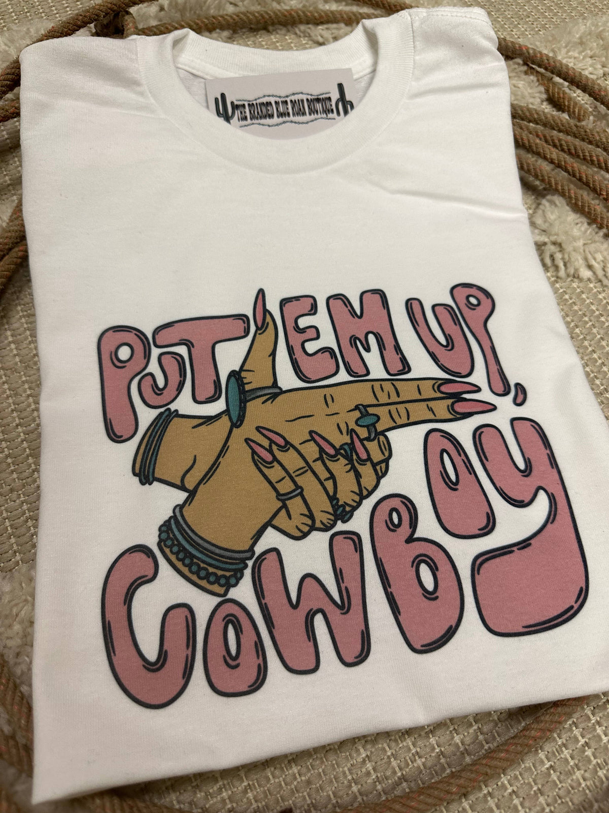 Put ‘em up Cowboy Western Comfort Colors Graphic Tee