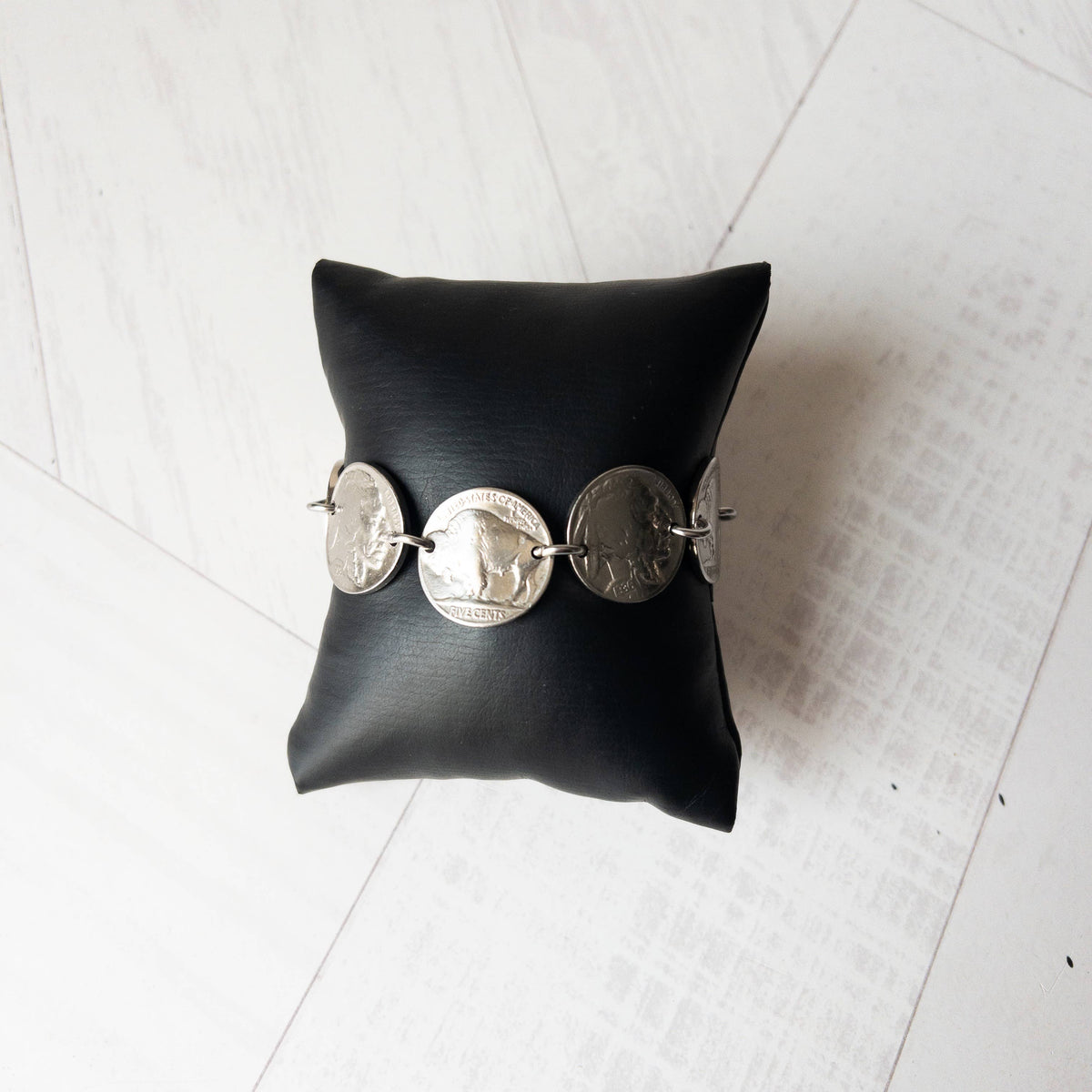 Buffalo Nickel Coin Bracelet
