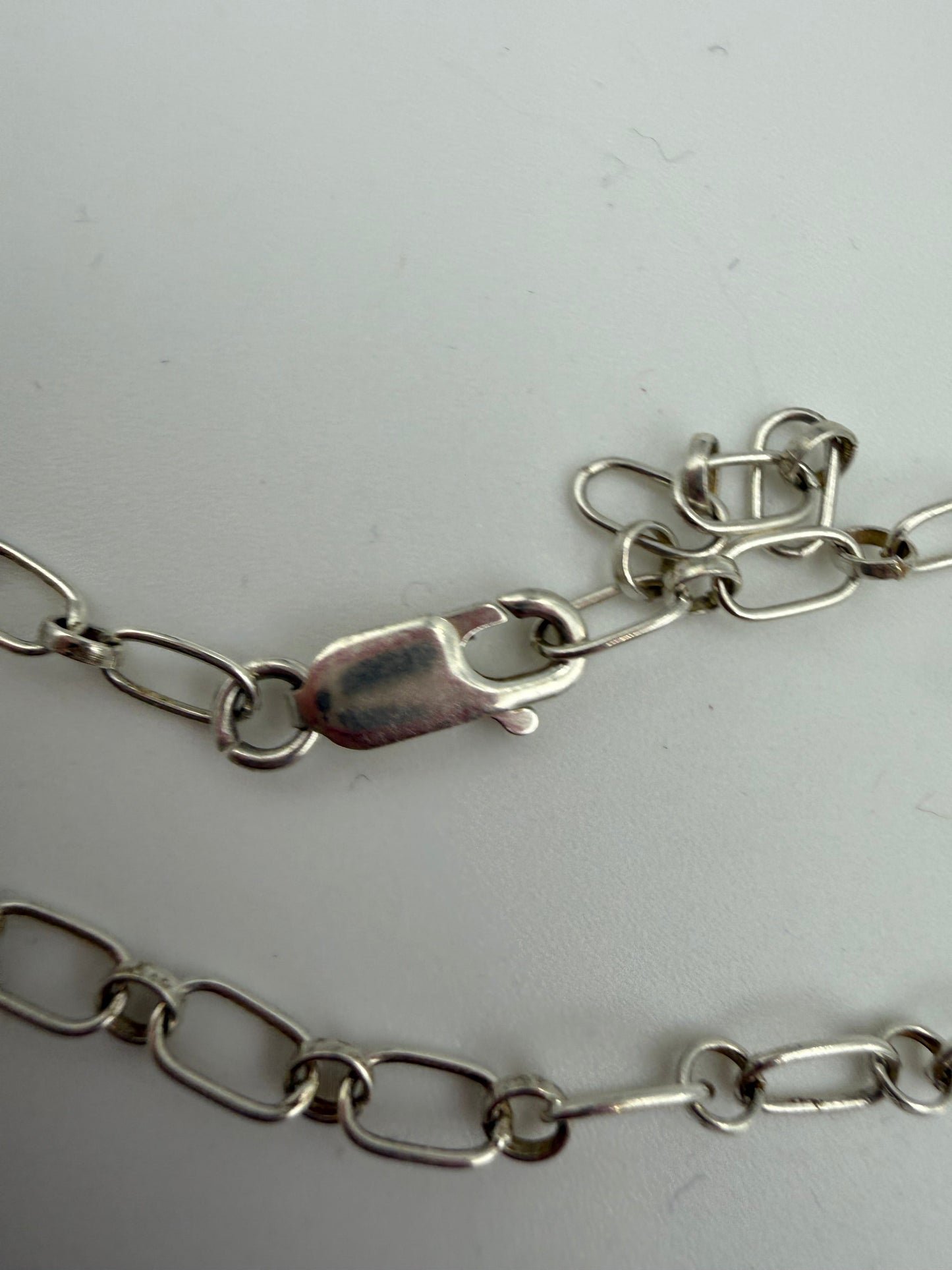 Native Turquoise Extra Long Statement Sterling Silver Lariat Necklace
