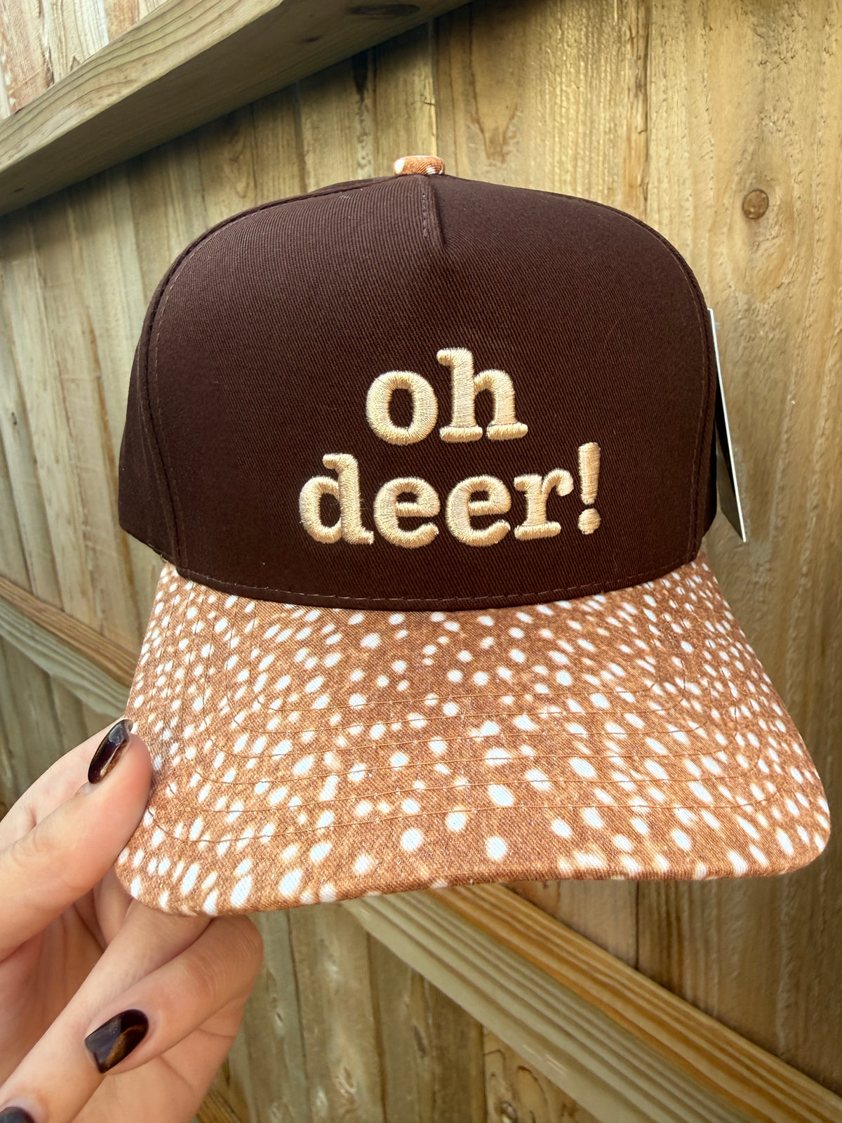 Oh Deer SnapBack Adjustable Hat