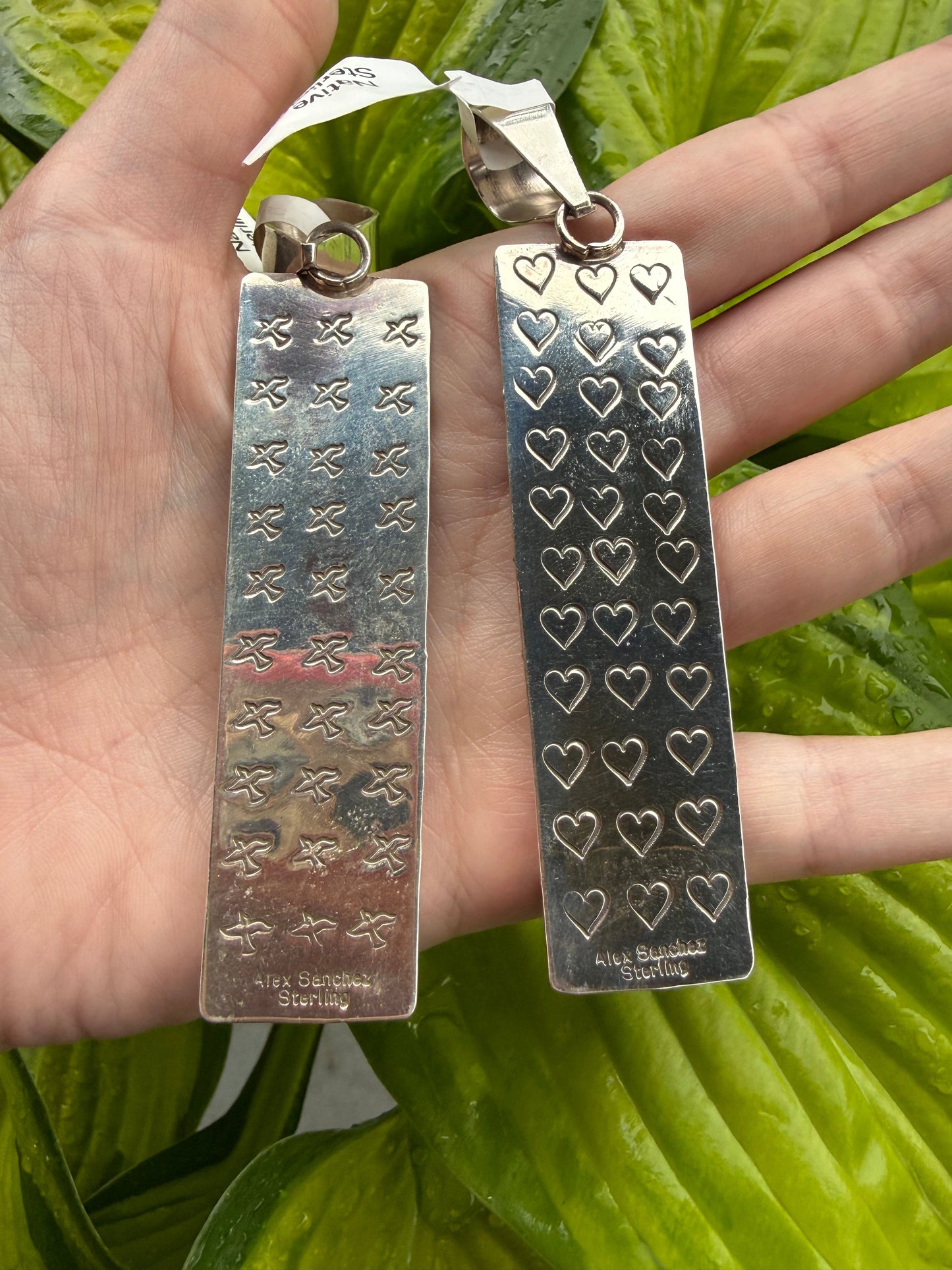 Native Turquoise Storyteller Pendant By Alex Sanchez