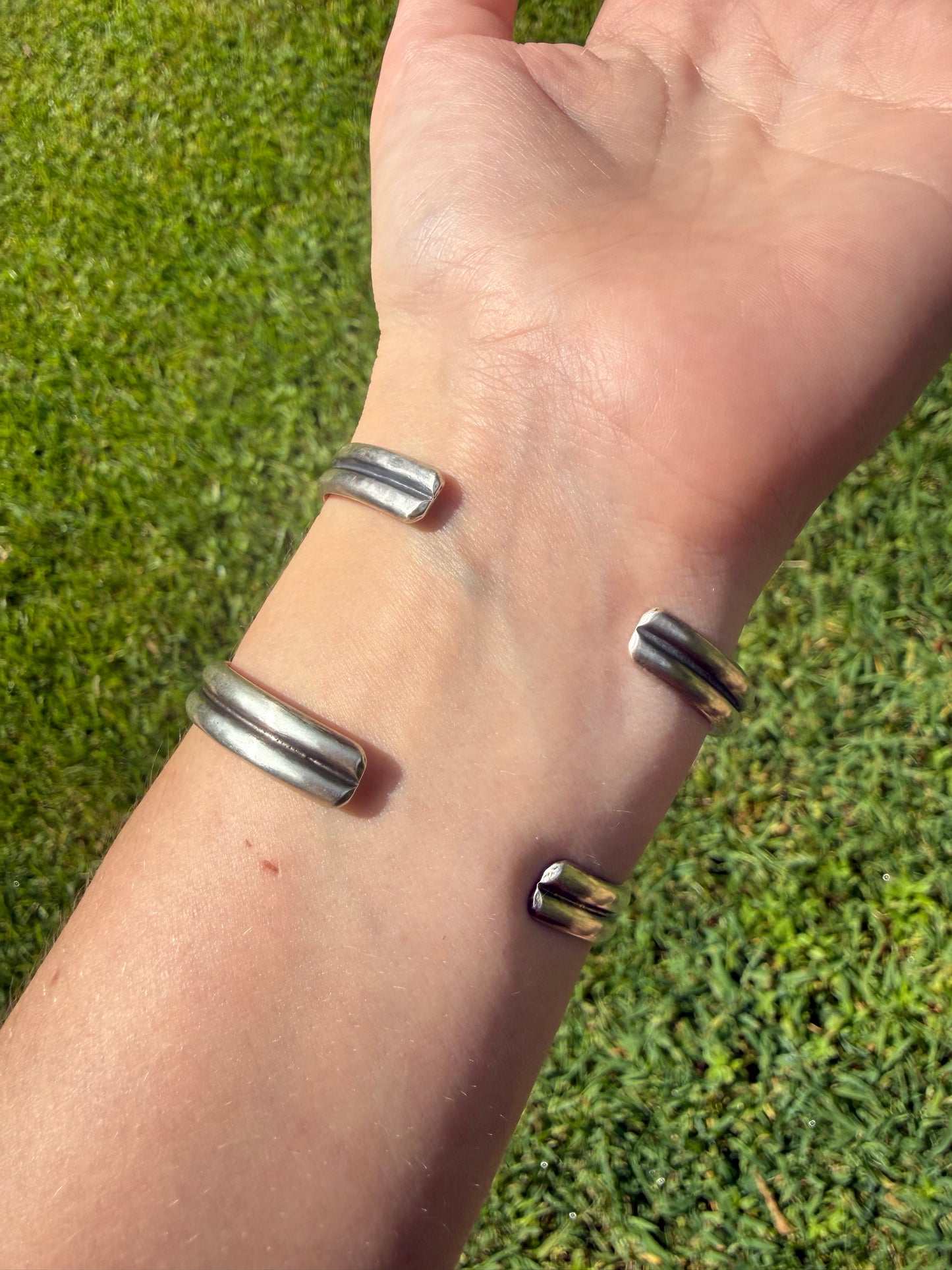 Navajo Turquoise Sterling Silver Cuff Bracelet