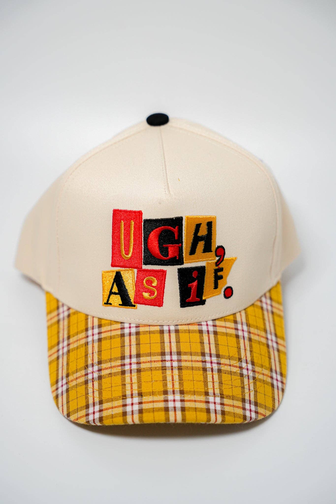 UGH AS IF Canvas Snapback Hat