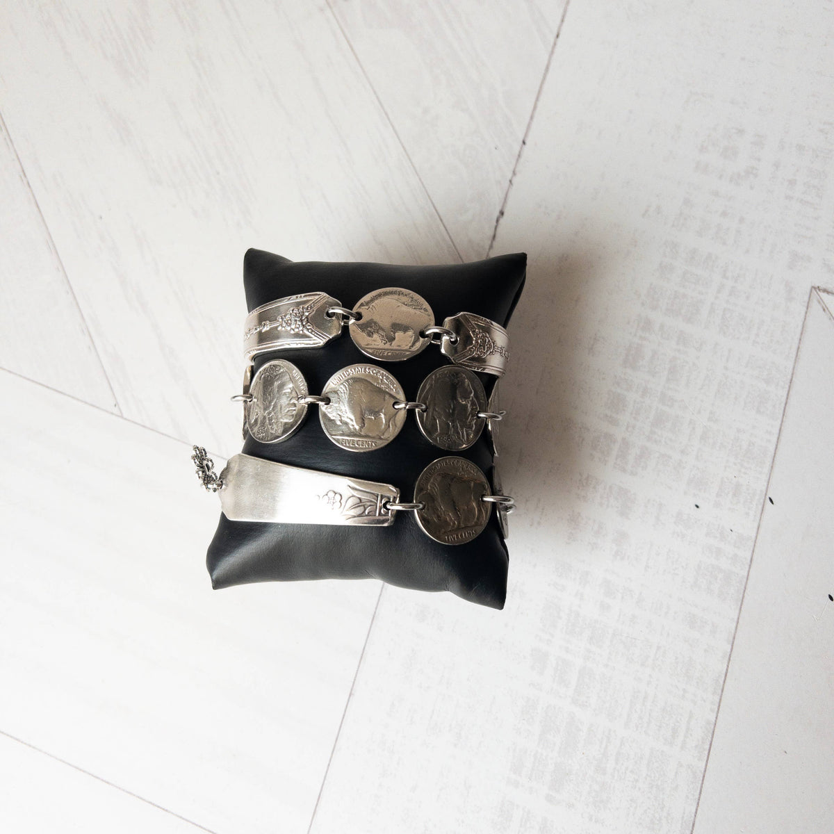 Buffalo Nickel Coin Bracelet